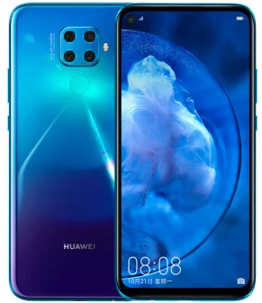 HUAWEI nova 5z сотовый телефон 4000 мАч kirin 810 задний 48,0 МП AI 4 съемка спереди 32 млн портрет Супер Ночной вид Google - Цвет: Blue
