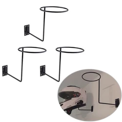 Estante de gancho montado en la pared para sombrero, accesorios de motocicleta, colgador de aluminio, soporte de exhibición para casco de motocicleta