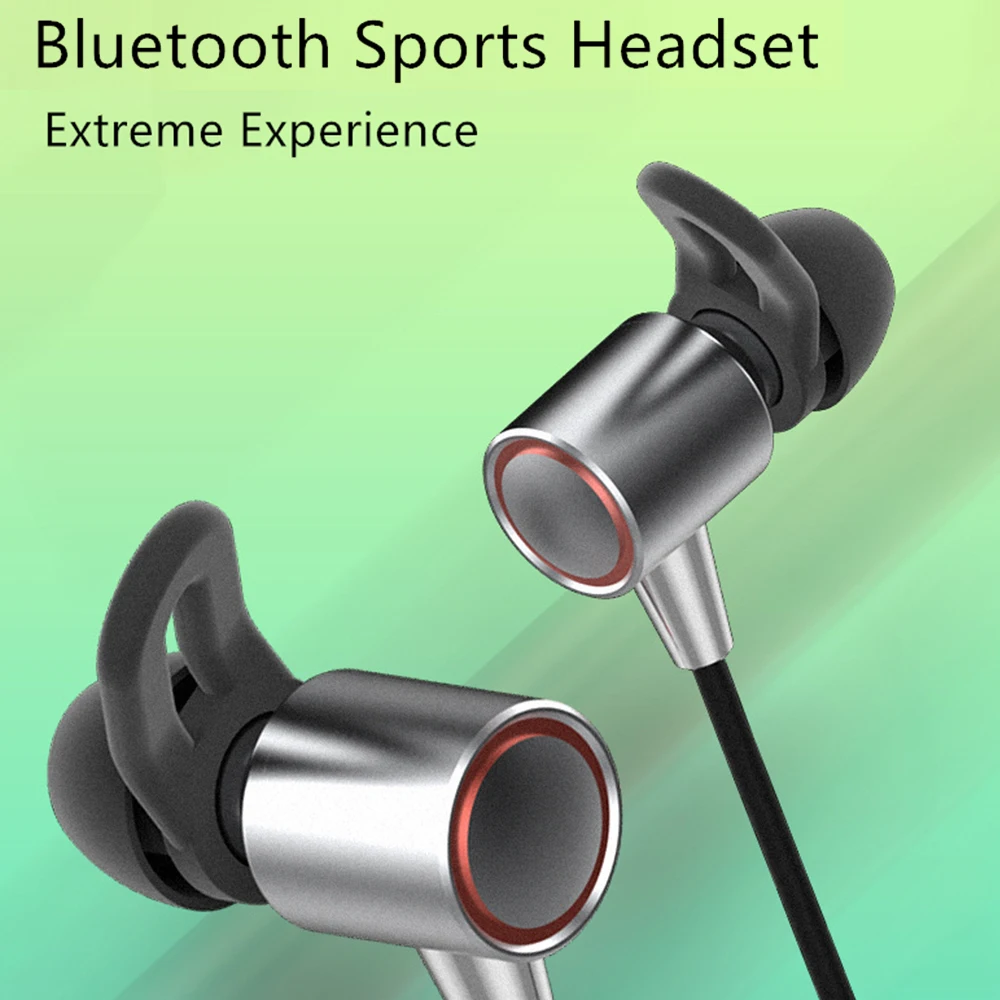 S60 Беспроводные Bluetooth 5,0 наушники бас стерео эргономичные вкладыши противоскользящие устойчивые к царапинам спортивные серые наушники с микрофоном