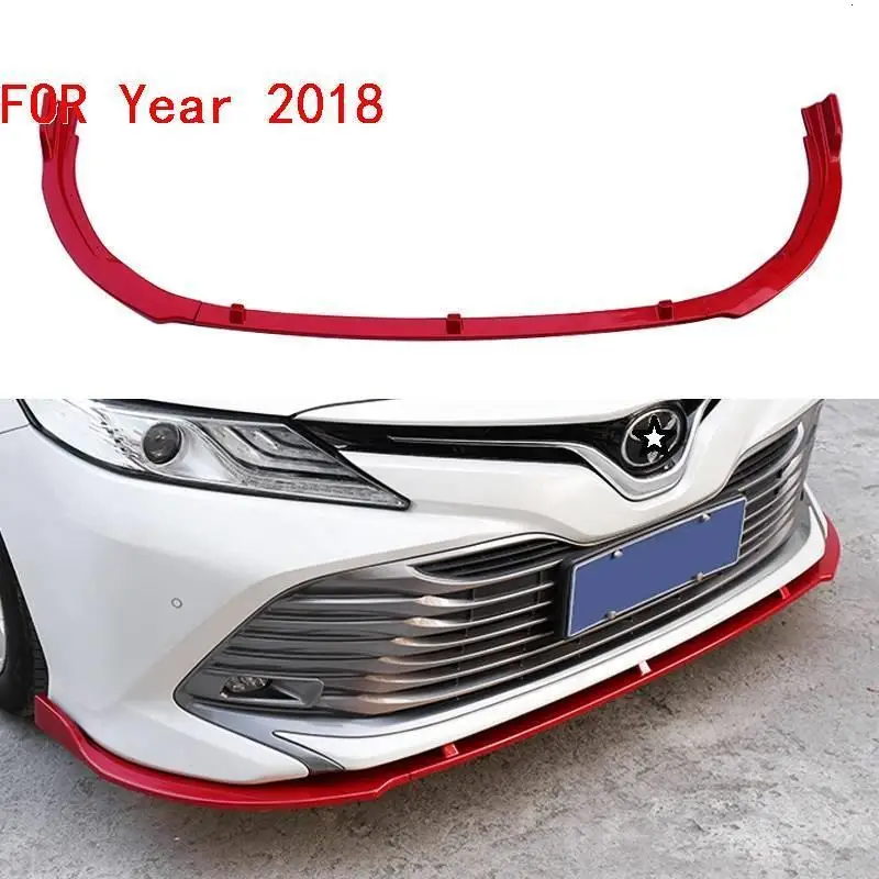 Бампер автомобиля Стиль протектор Coche Guard автомобиля-Стайлинг Литье Parachoques Авто антиколлизия клей 18 для Toyota Camry