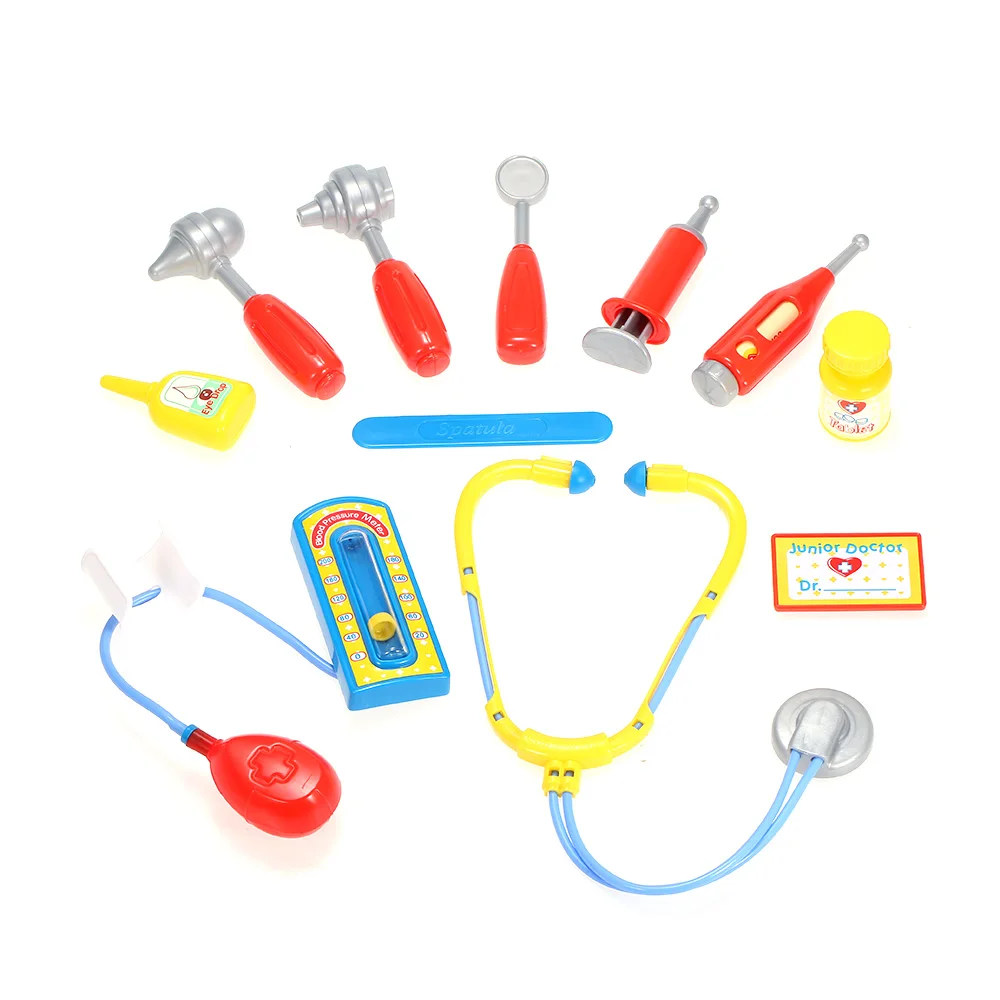 Medi-cal комплект Playset с переноской пластмассовые игрушки для детей портативный подарок