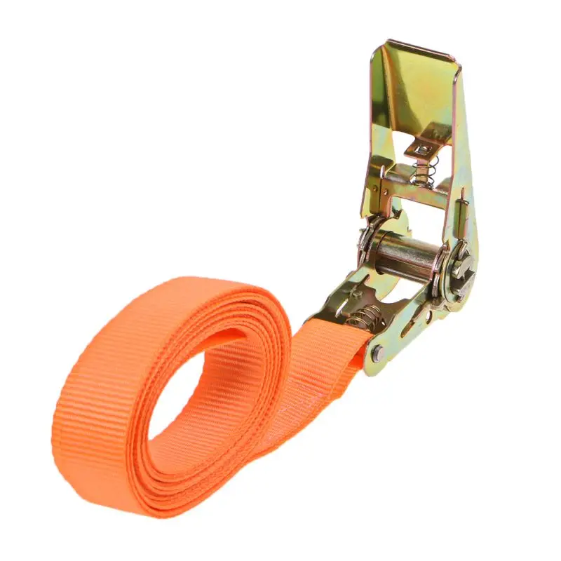 Details about   Tie Down Strap Strong Ratchet Belt Luggage Bag Lashing With Metal Buckle A11US 