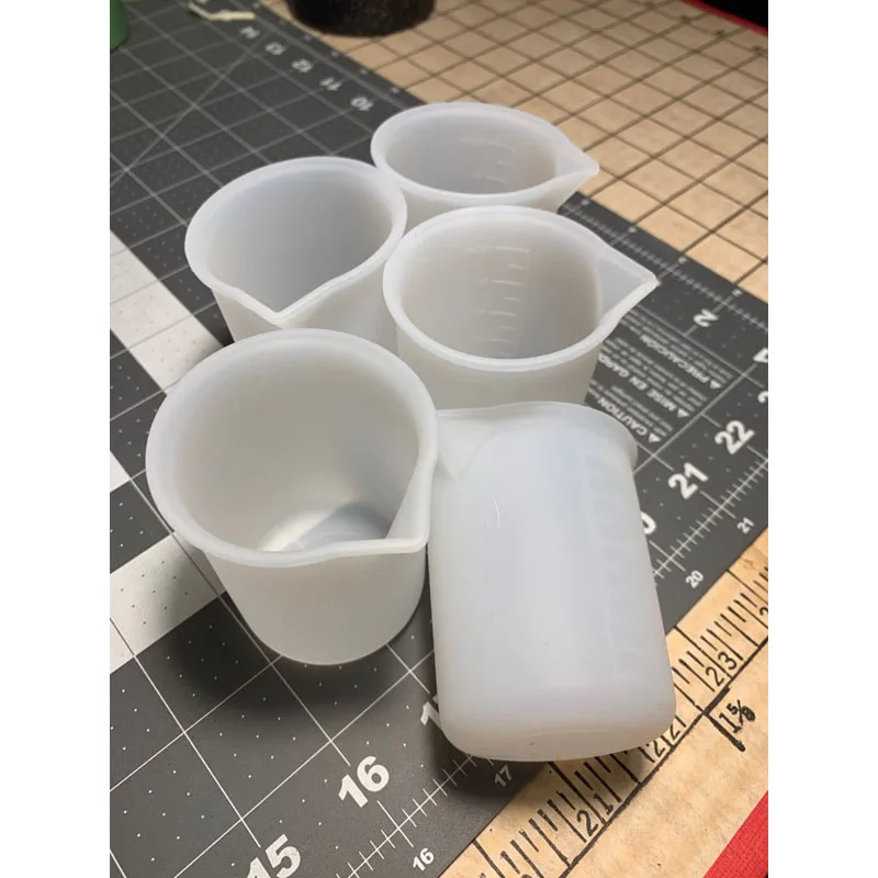 Epoxy Resin Mould Crystal-Scale Making-Tool Handmade DIY Silicone Cup Jewelry 100ML 5--7cm
