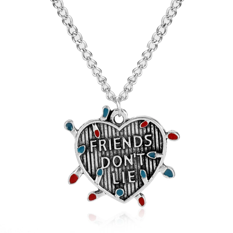 Ожерелье-чокер Friends Don't Lie из сериала очень странные дела | Украшения и