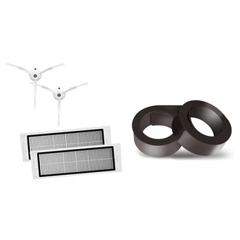 

1x 1M Thickening Robotic Virtual netic Stripes Protective Wall for Xiaomi MI Robot Cleaner Not Dust Brush for Neato VR200 & 4