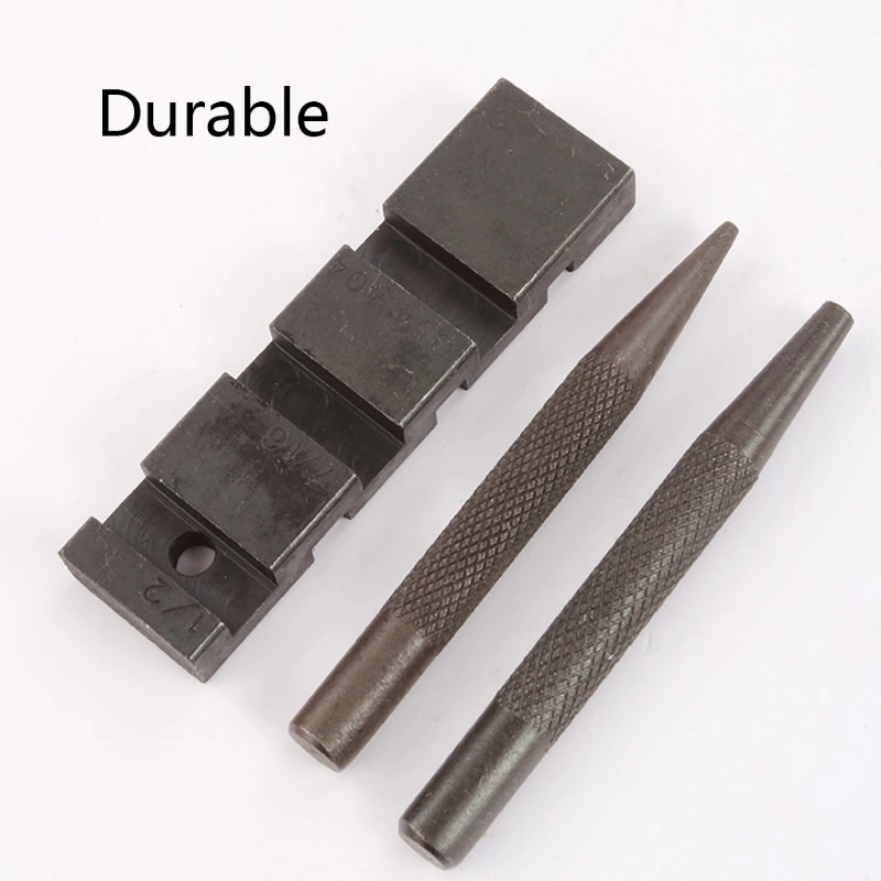 Chainsaw replace parts 6pcs Pocket chainsaw chain punch breaker chainsaw chain repairing aluminum material tools