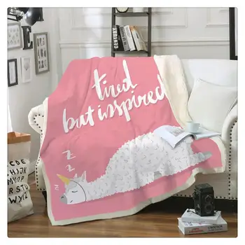 

Cartoon cute animal Series bed Blanket Microfiber Fleece Bedspread Sherpa Blanket Plush Blanket for Home manta Dropship