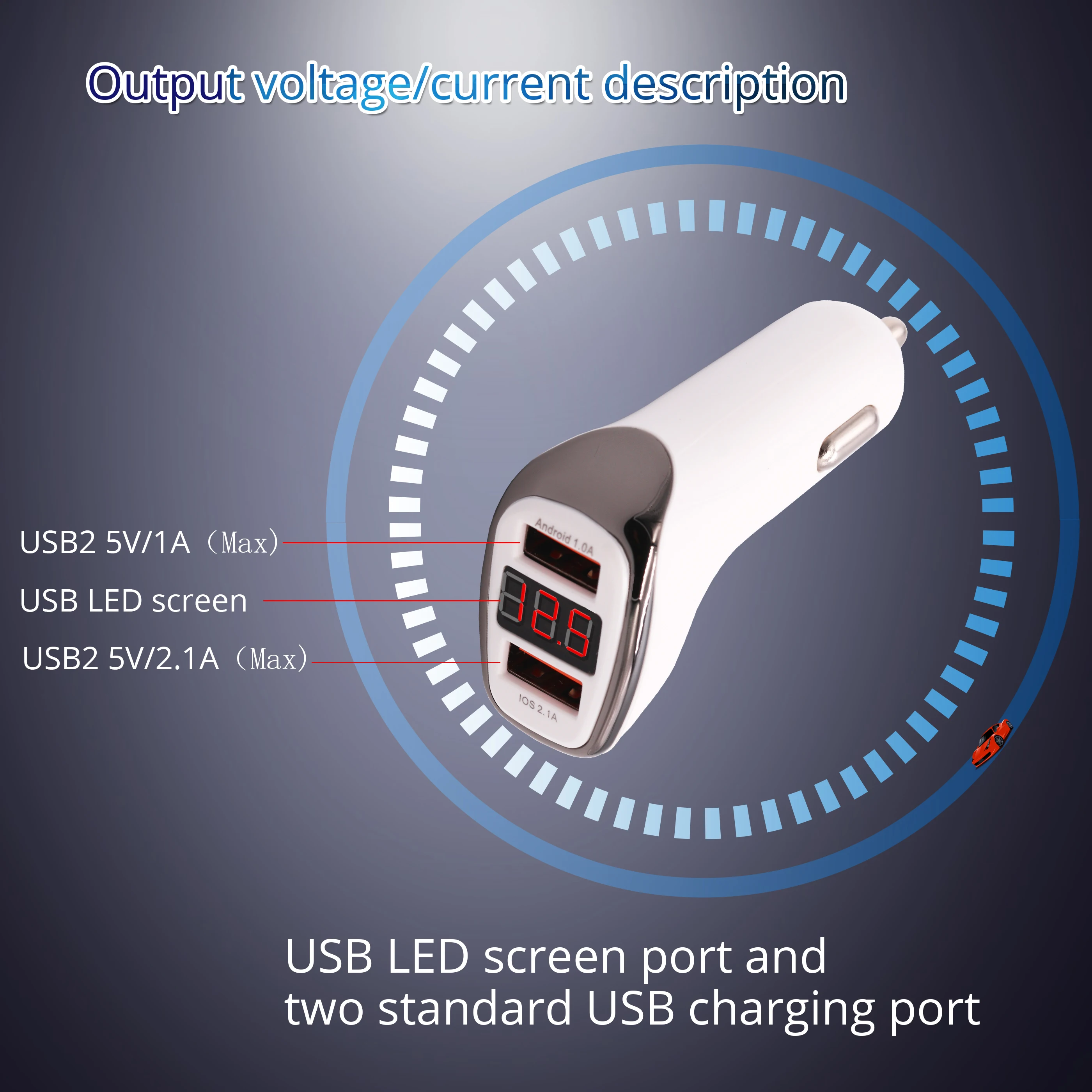 C58-2 Быстрая быстрая usb 3.1A автомобильное зарядное устройство Мобильная зарядная станция зарядная док-станция qc телефон адаптер питания для apple samsung huawei разъем