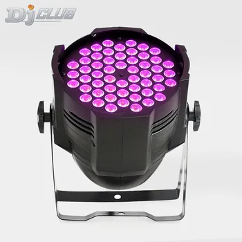 

Aluminum Alloy Led Par 54X3W Rgb 3In1 Led Par Can Par 64 Led Spotlight Dj Projector Wash Lighting Stage Lighting