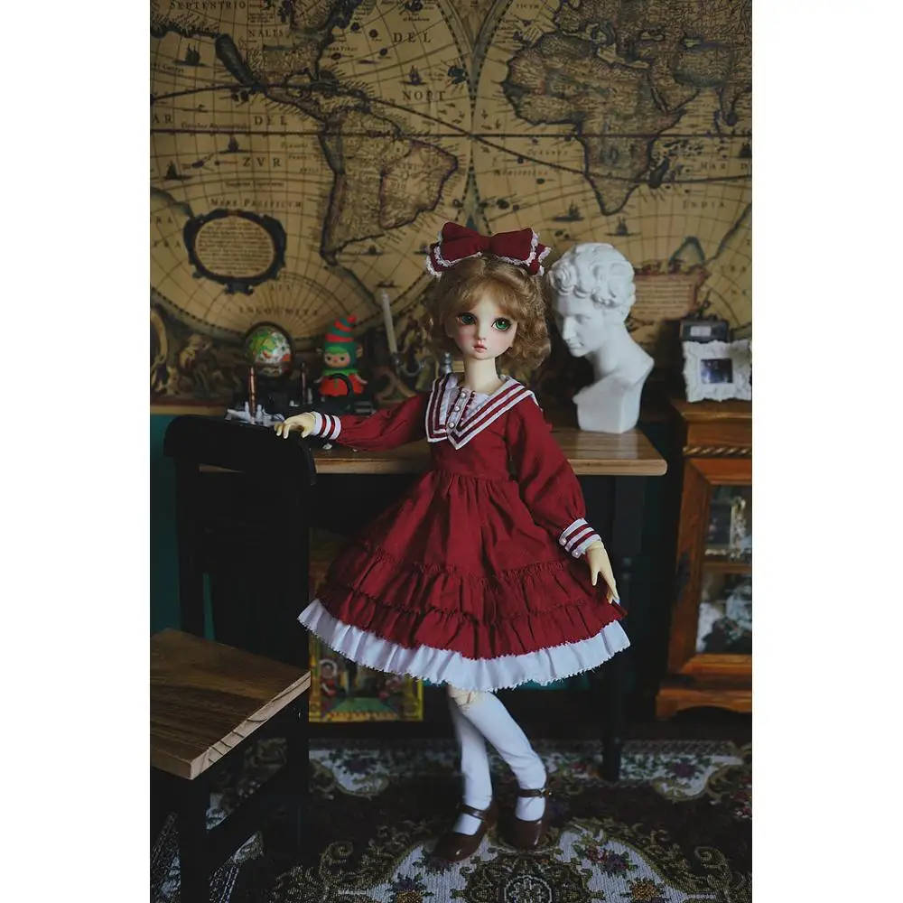 Fantasy Lolita Dress For 1/6 1/4 MSD 1/3 SD DZ AOD YOSD BJD Doll Dollfie Outfit | Игрушки и хобби