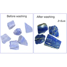 100G Household Natural Lapis Lazuli Raw Material Garden Supplies Decorative Stone Natural Lapis Lazuli