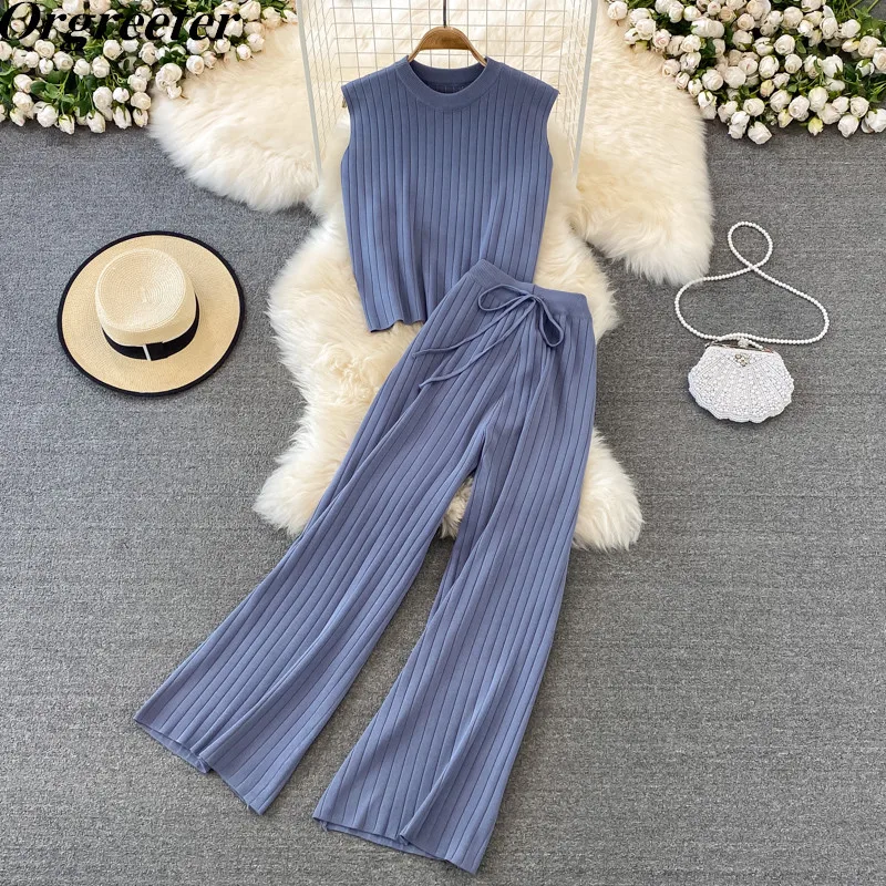 Женский трикотажный спортивный костюм повседневный однотонный жилет без