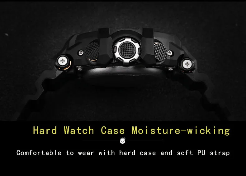 Часы наручные Smael мужские спортивные модные СВЕТОДИОДНЫЕ Цифровые Кварцевые