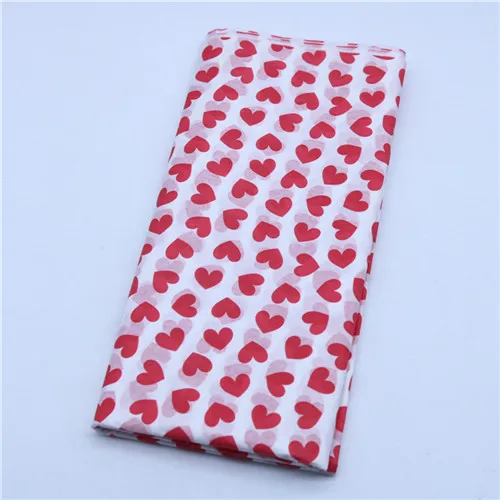 red love 10 шт. 50*66 см, китайская бумага для рукоделия цветок упаковка для рождественских подарков Бумага Свадебные праздничные вечерние Скрап Бумага и рисунком в виде птичек-оригами - Цвет: red love