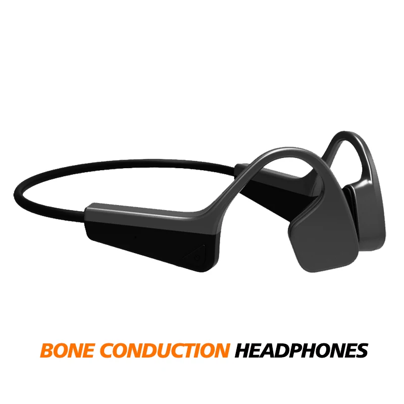 Photo Product Anomoib Bone Conduction Headphones Bluetooth Wireless Sports Earphone IP56 Headset Stereo Hands-Free with Microphone For Running