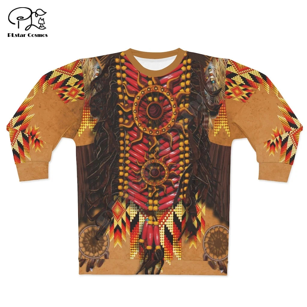 

Native Indian 3D Printed Men for women Hoodie Harajuku Fashion pullover Unisex sweatshirts Cosplay apparel size XS-7XL