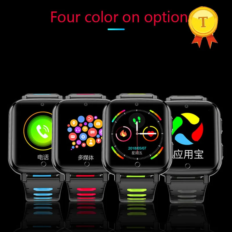 Высококачественные многоязычные Смарт часы с камерой для детей 4G gps SIM