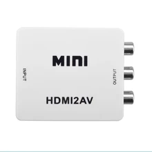 Full HD Video Converter 1080P HDMI to AV Mini Adapter HDMI2AV AV to HDMI Video Audio CVBS Adaptor for HDTV PS3 PS4 PC DVD Xbox
