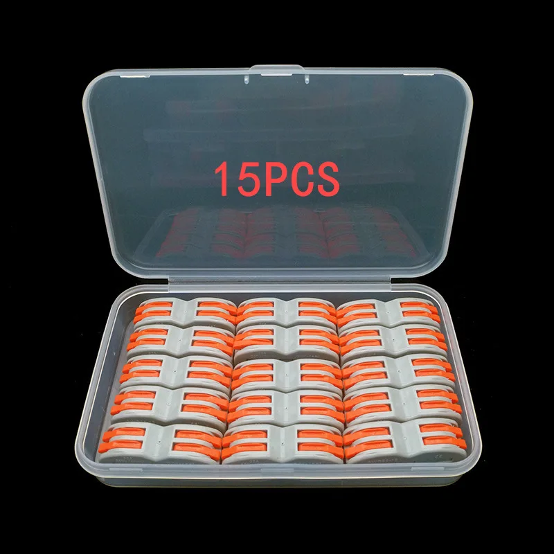 

15pcs Pct Two Into Two Come Spl - 2 Universal Connection Terminal Boxed 4 Square