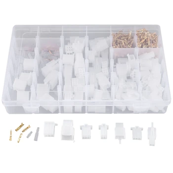 

700Pcs 2.8mm 2 3 4 6 9 Pin Plug Housing Pin Header Crimp Electrical Wire Terminals and 30 Set Connector Terminal Assortment Kit