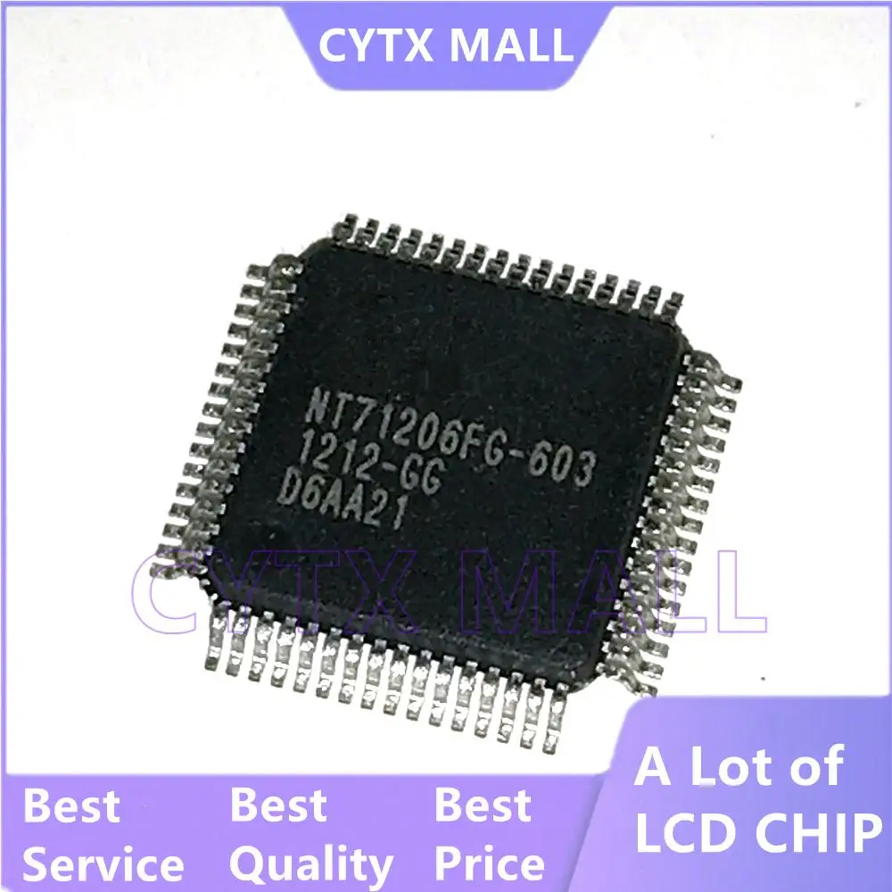 Новинка _ 1 шт. NT71206FG-603 NT71206FG NT71206 QFP ЖК-чип NT71208FG-904 NT71208FG NT71182MFG-100 NT71182 NT71182MFG NT71208FG-851 |