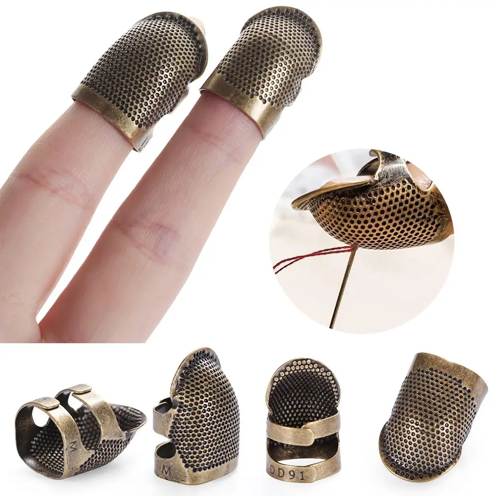 Vintage Metal Thimble Ring 2