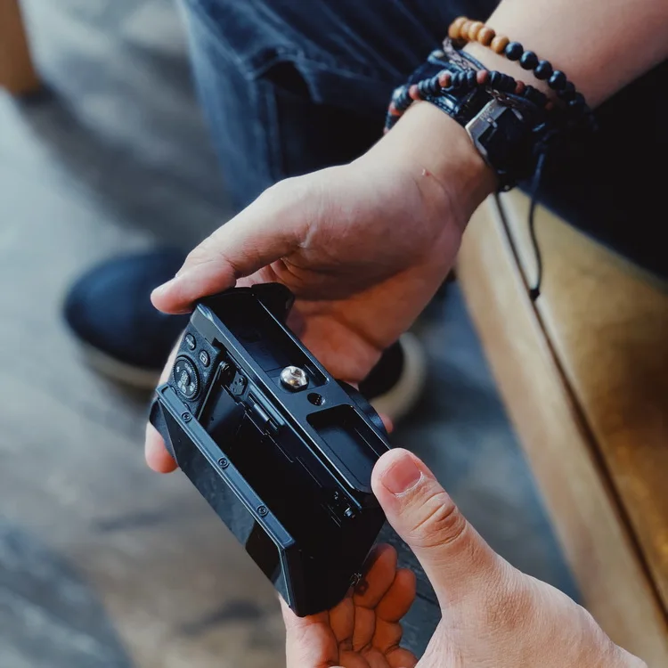 Деревянная рукоятка для рук с алюминиевой основой Кронштейн для Canon G7X G7XM3 G7XM2