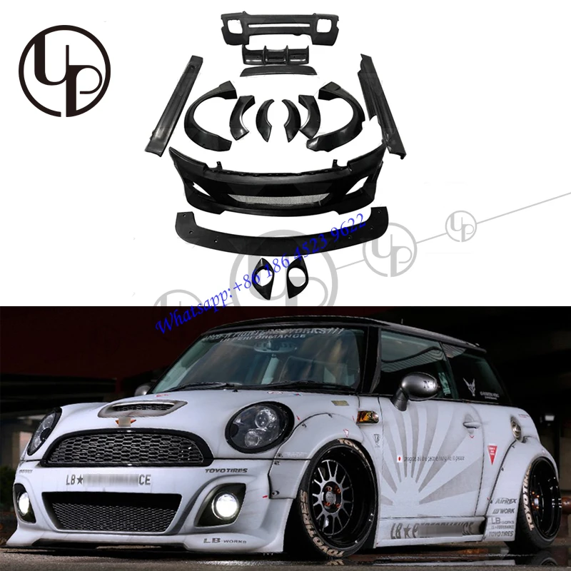 FRP mini cooper r56 upgrade LB work body kit 07 15y|Body Kits ...