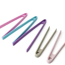 

1pcs PP Food Tong Kitchen Tongs Silicone Non-slip Cooking Clip Clamp BBQ Salad Tools Grill Kitchen Accessories Grills