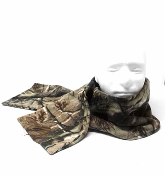 

Bufanda Camuflaje para el Frío, Caza, Pesca, con Doble Tela de Forro Polar 1280