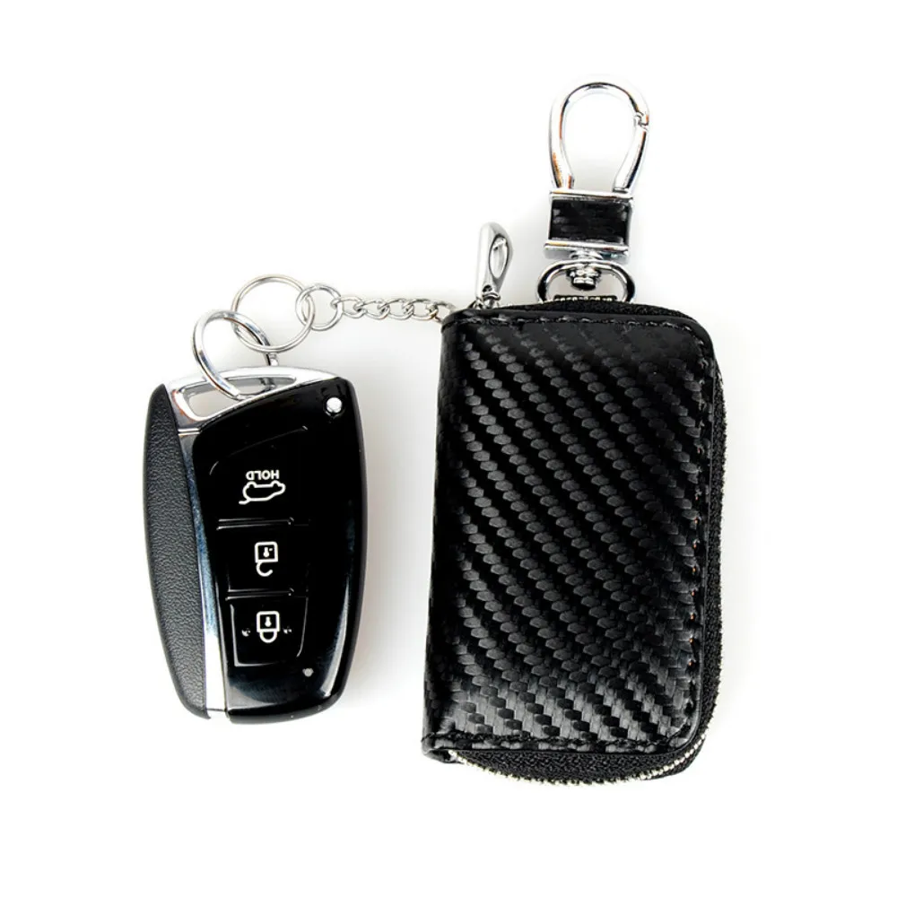 ACENTIX 4 x Keyless Car Key Signal Blockers/Faraday Bags for Car Keys & Credit & 
