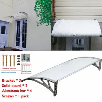 

DIY Snowing Shelter 3 Size New Door & Window Awning Outdoor Garden Gazebos Garden Supplies Hardware High Quality HWC