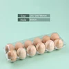 Blank Egg Cartons Bulk 5 Packs - Holds 12 Eggs 1 Dozen,  Reusable Plastic Egg Trays for Family Pasture Chicken Farm 6