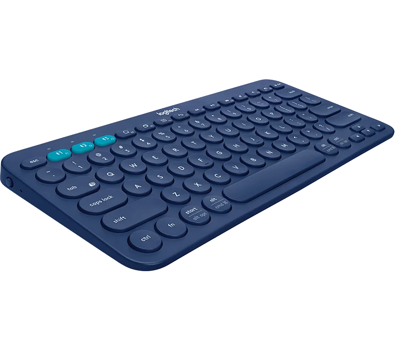 K380 Blue Беспроводная клавиатура с Bluetooth для нескольких устройств logitech K380 черный/синий/розовый/белый/красный Windows MacOS Android IOS хромированная ОС - Цвет: K380 Blue
