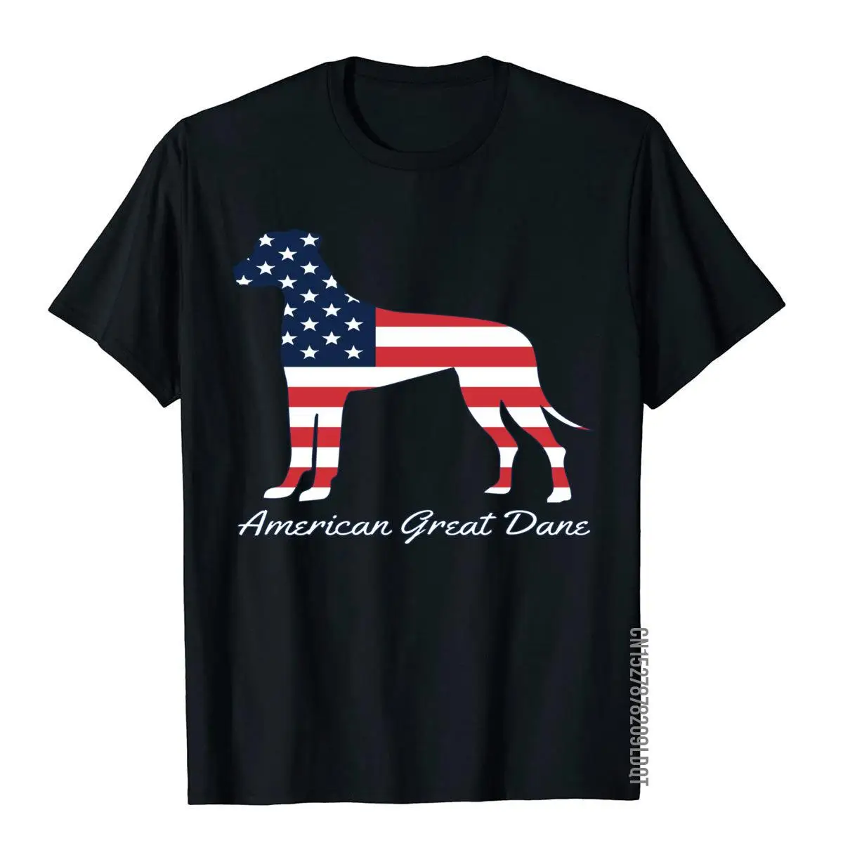 Great Dane Dog Hoodie - American Great Dance__B5962black