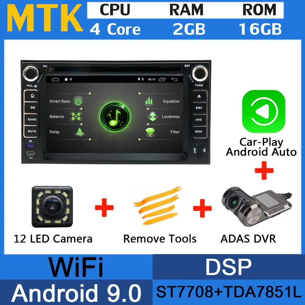 Восьмиядерный 4G+ 64G Android 9,0 5 USB порт для Kia Cerato S port age Sorento Rondo Carens Magentis Optima автомобильный Радио gps Navi DSP - Цвет: MTK-CarPlay ADAS