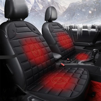

1pcs 12V 45W Fast Heated Car Seat Cover Pad Adjustable Winter Auto Car Electric Heating Seat Pad Cushions Cover Heater