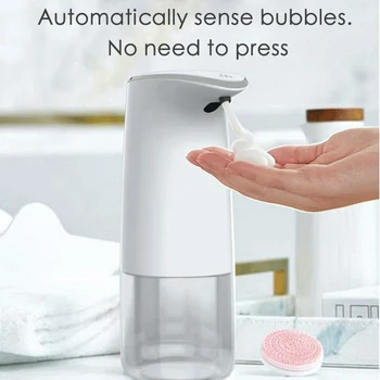 

450ml Automatic Liquid Soap Dispenser Intelligent Sensor Touchless Hands Cleaning Bathroom Accessories Sanitizer Dispenser