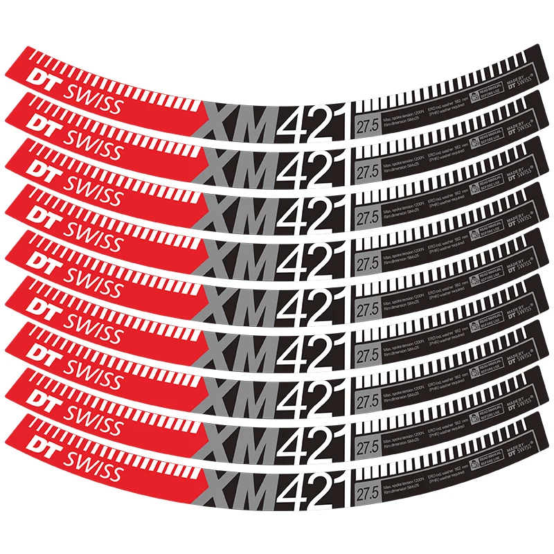 Горный велосипед DT xm421 наклейка на колеса mtb велосипедный обод наклейки 27,5 дюймов и 29 дюймов наклейки на колеса для двух колес