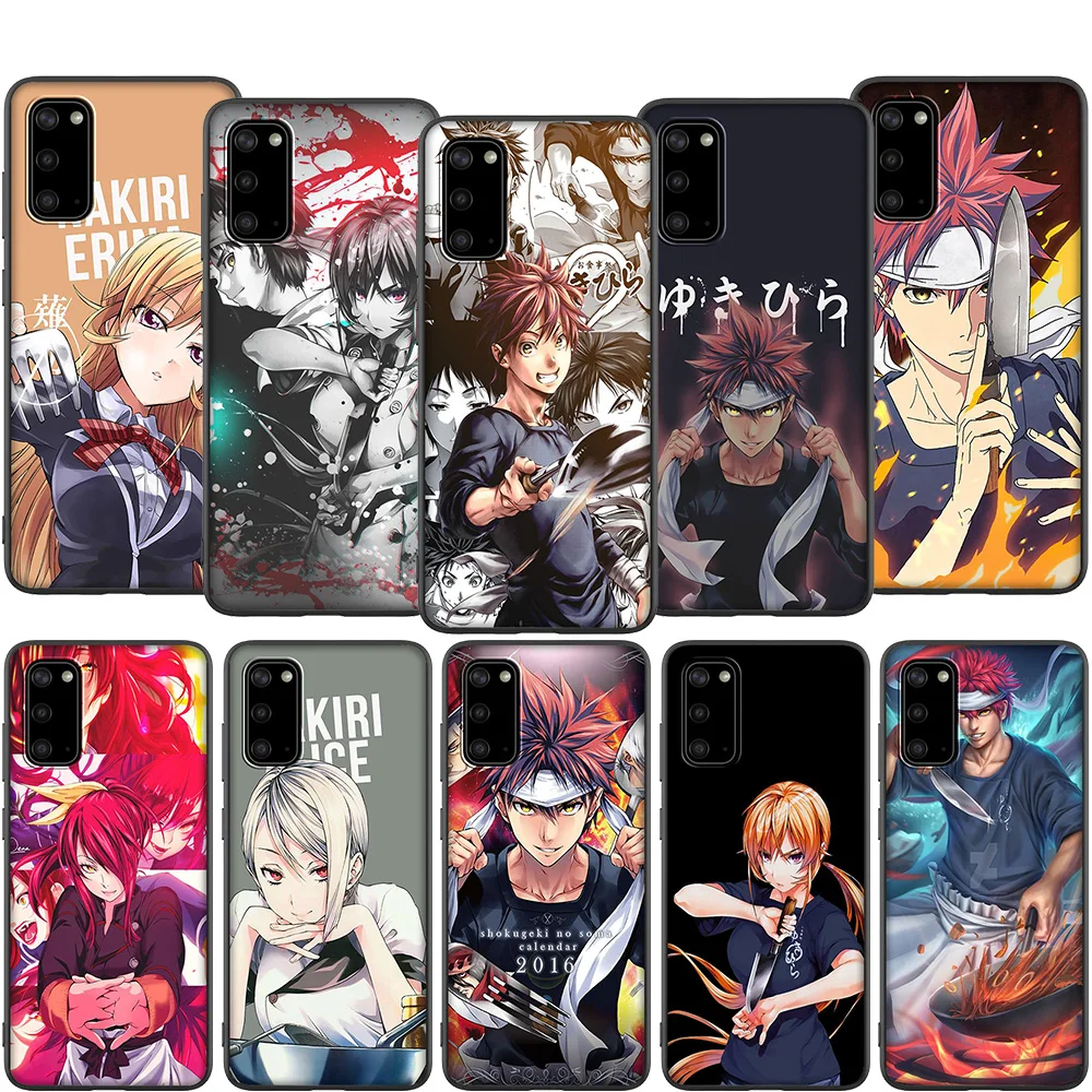 Мягкий силиконовый чехол Lavaza Food Wars для Samsung A01 A11 A21 A41 A2 Core A20e A70s J4 J7 Duo J6 J8 Plus Prime 2018 |