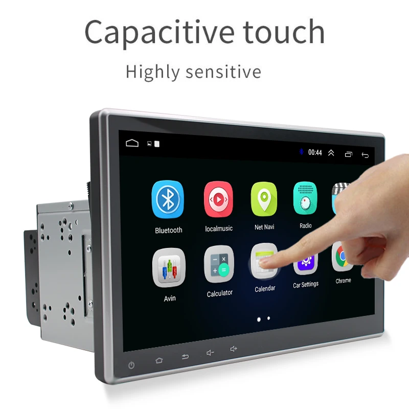 Android 8.1 2Din 10.1 Inch Car Universal Radio Dual Channel Stereo GPS Navigator Video WIFI USB Bluetooth Car Radio Multimedia R