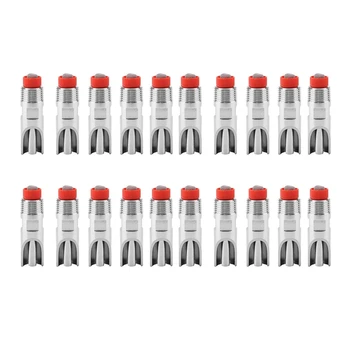 

20Pcs Pig Steel Automatic Waterers Nipple Animal Drinkers Livestock Equipment
