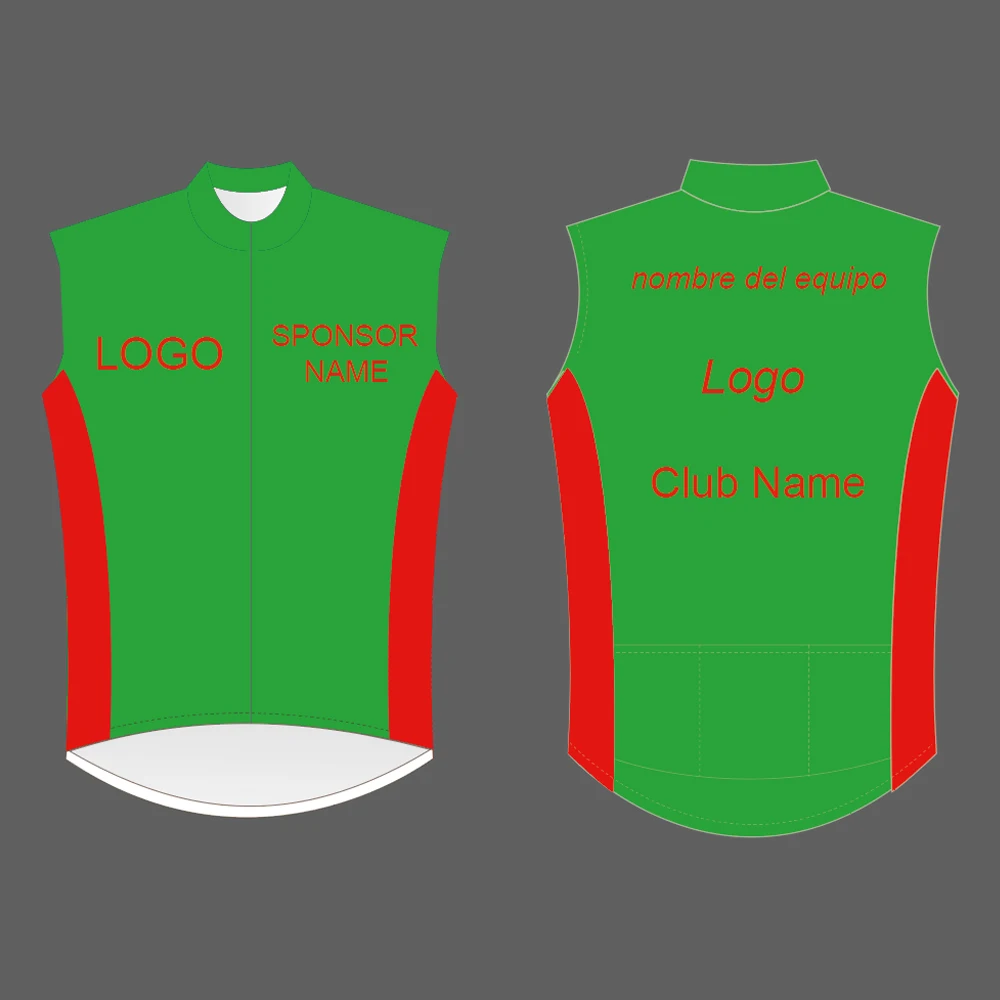 custom cycling vests