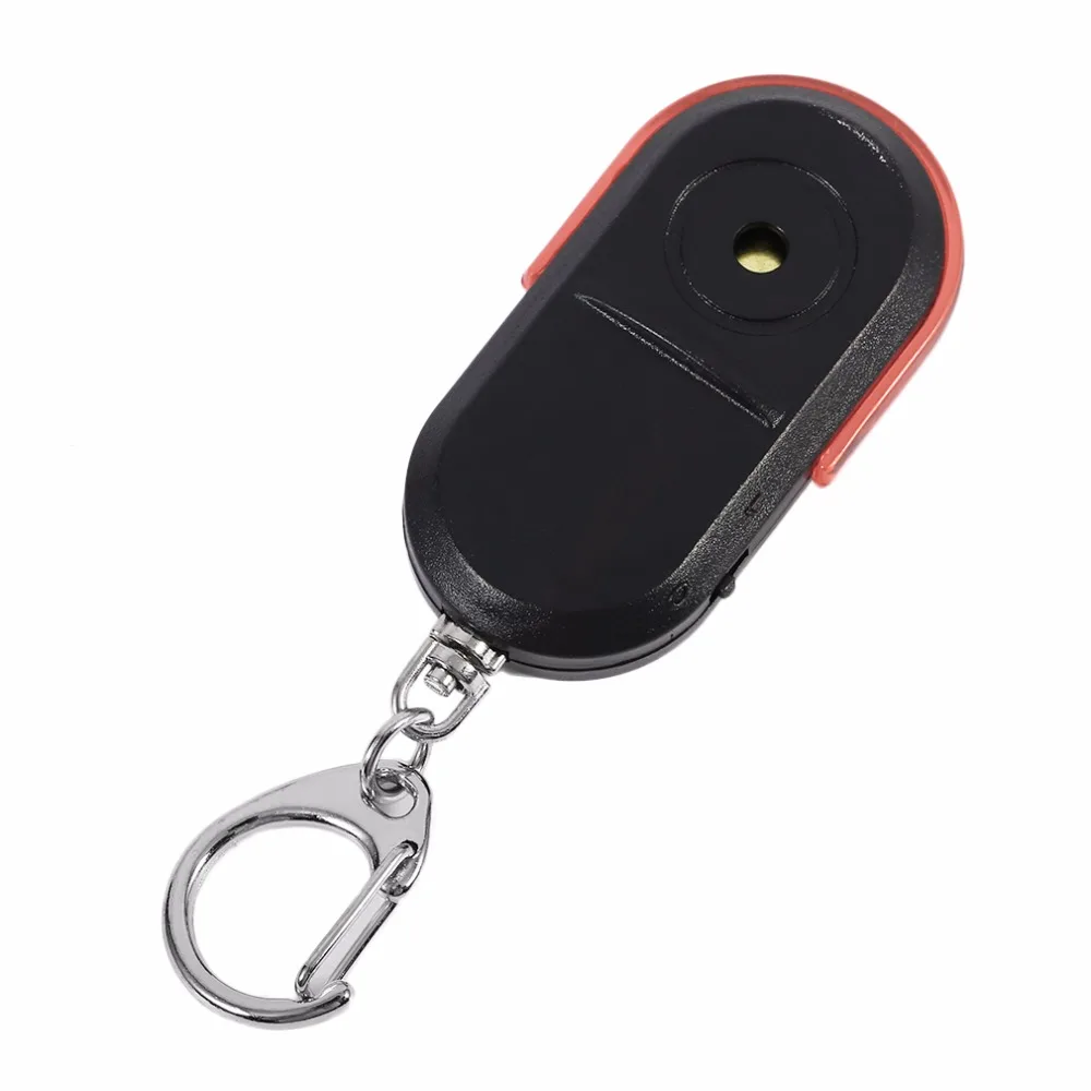 Anti-Lost Alarm Key Finder Locator Keychain Whistle Sound With LED Light Mini Anti Lost Key Finder Sensor