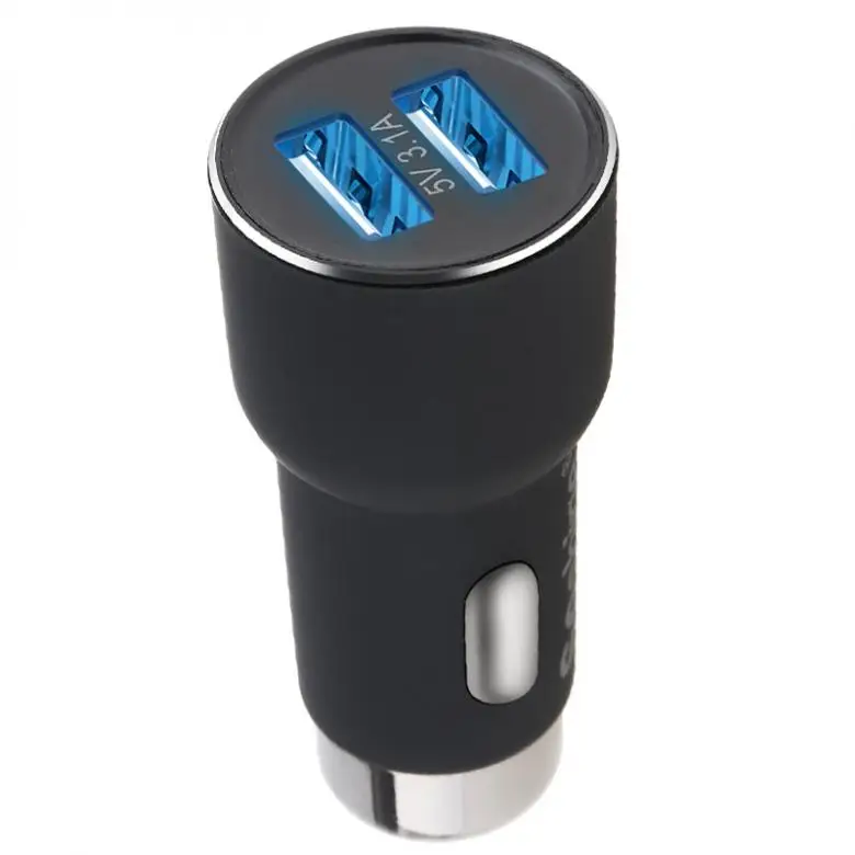 Soshine 5V DC 3,1 A ток автомобильное зарядное устройство с 2 x USB портом для смартфона