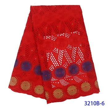 

2020 High Quality Nigerian Swiss Voile Lace In Switzerland 100% Cotton Lace Fabric For Asoebi Party AMY3210B