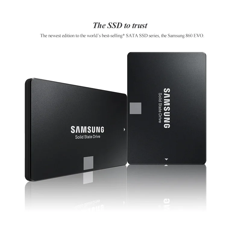 SAMSUNG SSD 860 EVO Внутренний твердотельный накопитель SATA III 2,5 дюйма 250 ГБ 500 Гб жесткий диск твердотельный диск для ноутбуков настольных ПК