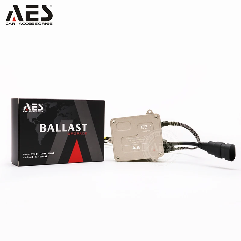 AES 45w EB 1 Быстрый яркий HID ксеноновый балласт Старт 12V блок зажигания преминум