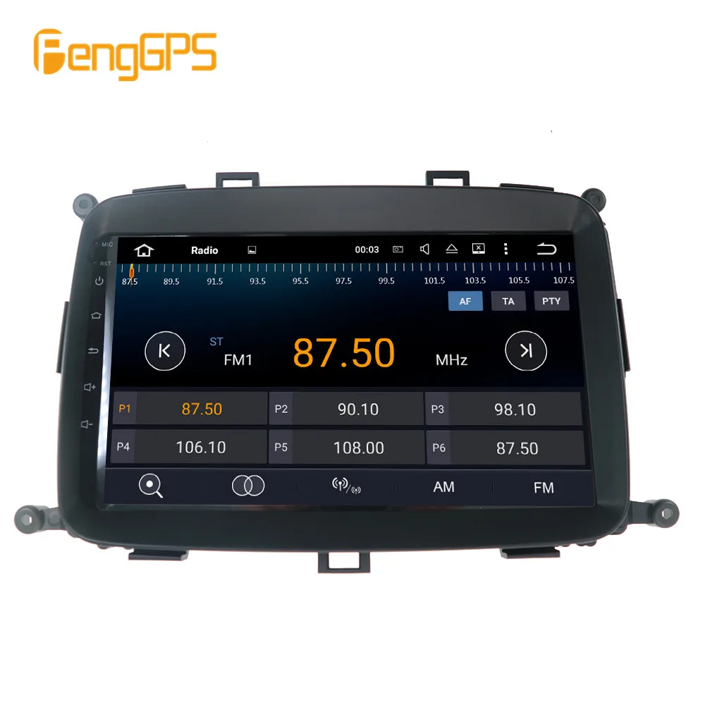9 дюймов Android 0 4 + 64 ГБ Автомобильный GPS карта навигации для KIA CARENS 2013 2014 2015 2016 2017
