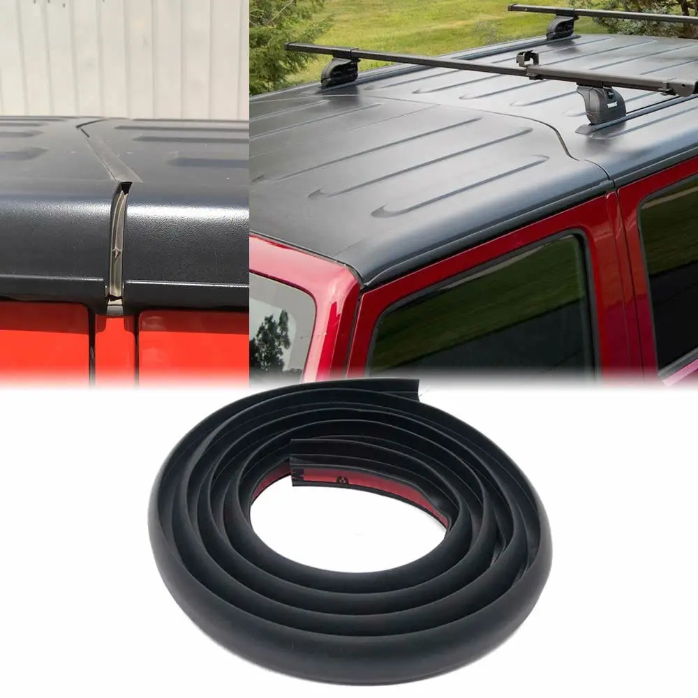 Roof Flow Seal Strip For 2007-2021 Jeep Wrangler Jk Jl Waterproof Dustproof Reduce  Noise Sun-resistant Durable Silicone - Auto Seals - AliExpress